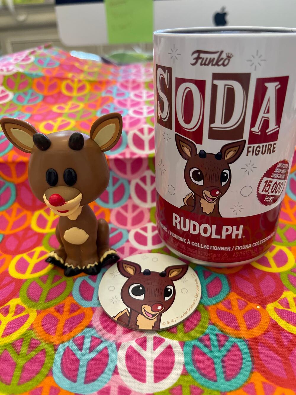 Funko Soda 2021 Rudolph the Red Nose Reindeer Pog & Vinyl Figures